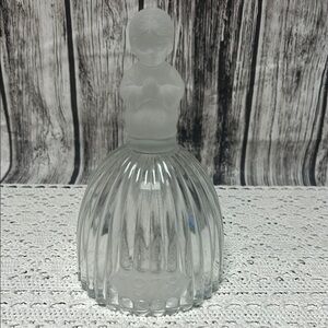 Vintage 1978 Goebel Crystal Bell featuring a praying child
